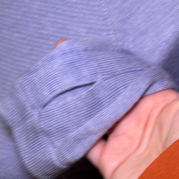 Lululemon Sit In Lotus Sweater Heathered Lilac Women’s size 2 Yoga Travel - Picture 8 of 10